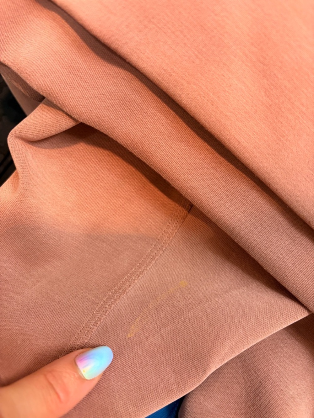 Lululemon Perfectly Oversized Cropped Crew Softstreme Spiced Chai - Picture 5 of 6